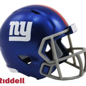 New York Giants Helmet Riddell Pocket Pro Speed Style