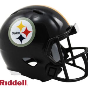 Pittsburgh Steelers Helmet Riddell Pocket Pro Speed Style