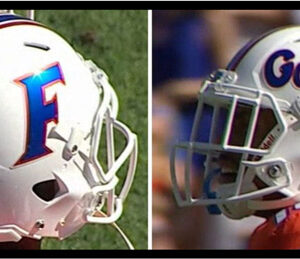 Florida Gators Revolution Speed Authentic Helmet - White 2015