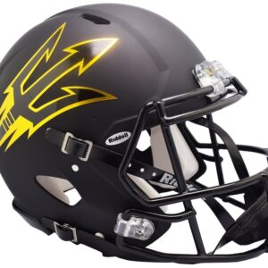Arizona State Sun Devils Helmet Riddell Authentic Full Size Speed Style Satin Black
