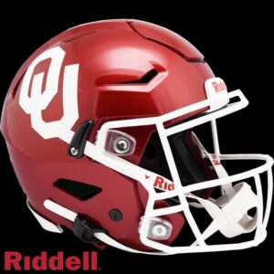 Oklahoma Sooners Helmet Riddell Authentic Full Size SpeedFlex Style