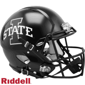 Iowa State Cyclones Helmet Riddell Authentic Full Size Speed Style Satin Black