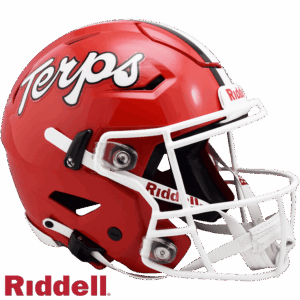 Maryland Terrapins Helmet Riddell Authentic Full Size SpeedFlex Style Script