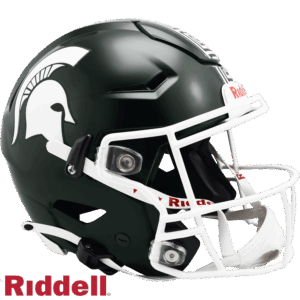 Michigan State Spartans Helmet Riddell Authentic Full Size SpeedFlex Style Satin