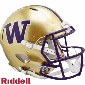 Washington Huskies Helmet Riddell Authentic Full Size Speed Style