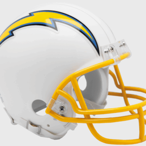 Los Angeles Chargers Helmet Riddell Replica Mini VSR4 Style 2019
