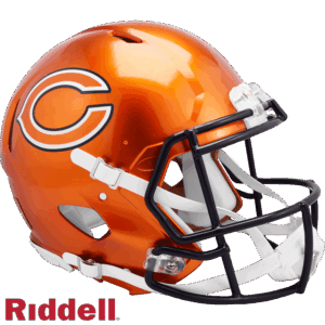 Chicago Bears Helmet Riddell Authentic Full Size Speed Style FLASH Alternate