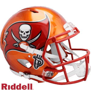 Tampa Bay Buccaneers Helmet Riddell Authentic Full Size Speed Style FLASH Alternate