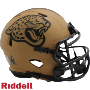 Jacksonville Jaguars Helmet Riddell Replica Mini Speed Style Salute To Service 2023