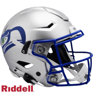 Seattle Seahawks Helmet Riddell Authentic Full Size SpeedFlex Style 1983-2001 T/B