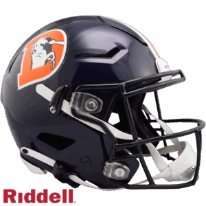 Denver Broncos Helmet Riddell Authentic Full Size SpeedFlex Style Color Rush