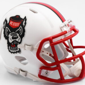 North Carolina State Wolfpack Helmet Riddell Replica Full Size Speed Style Tuffy Design