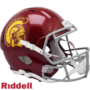 USC Trojans Helmet Riddell Replica Full Size Speed Style