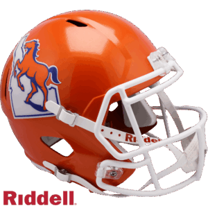 Boise State Broncos Helmet Riddell Replica Full Size Speed Style Throwback