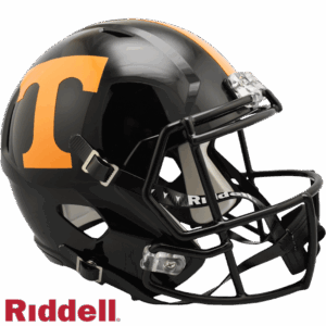 Tennessee Volunteers Helmet Riddell Replica Full Size Speed Style Dark Mode