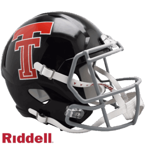 Texas Tech Red Raiders Helmet Riddell Replica Full Size Speed Style Throwback