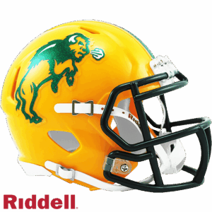 North Dakota State Bison Helmet Riddell Replica Mini Speed Style