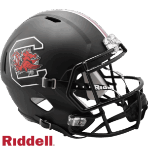 South Carolina Gamecocks Helmet Riddell Replica Full Size Speed Style Matte Black
