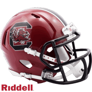 South Carolina Gamecocks Helmet Riddell Replica Mini Speed Style Cardinal