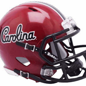 South Carolina Gamecocks Helmet Riddell Replica Mini Speed Style Script Design