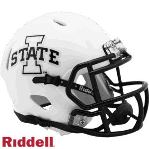 Iowa State Cyclones Helmet Riddell Replica Mini Speed Style White