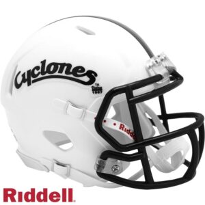 Iowa State Cyclones Helmet Riddell Replica Mini Speed Style Script