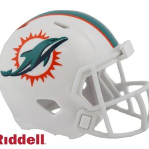 Miami Dolphins Helmet Riddell Pocket Pro Speed Style 2018