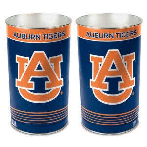 Auburn Tigers Wastebasket 15 Inch