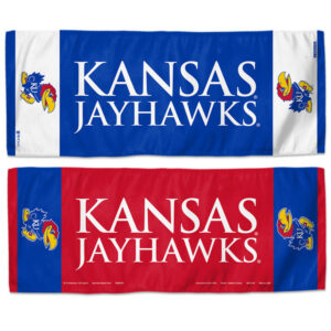 Kansas Jayhawks Cooling Towel 12x30