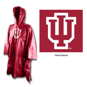 Indiana Hoosiers Rain Poncho