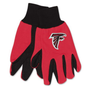 Atlanta Falcons Gloves Two Tone Style Adult Size Solid