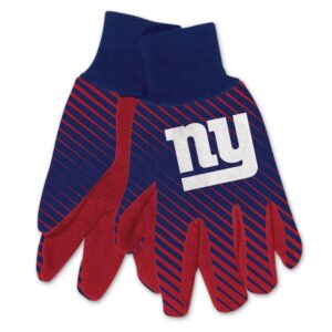 New York Giants Gloves Two Tone Style Adult Size