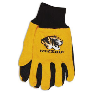 Missouri Tigers Gloves Two Tone Style Adult Size