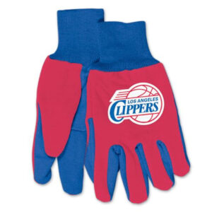 Los Angeles Clippers Gloves Two Tone Style Adult Size