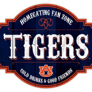 Auburn Tigers Sign Wood 12 Inch Homegating Tavern