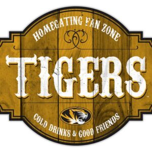 Missouri Tigers Sign Wood 12 Inch Homegating Tavern