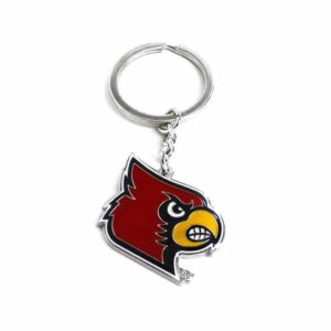 Louisville Cardinals Keychain Logo