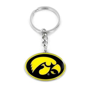 Iowa Hawkeyes Keychain Logo
