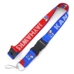 Kansas Jayhawks Lanyard Crossfade Design