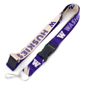 Washington Huskies Lanyard Crossfade Design