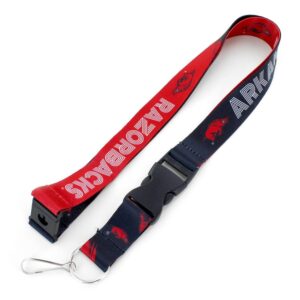 Arkansas Razorbacks Lanyard Crossfade Design