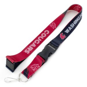Washington State Cougars Lanyard Crossfade Design