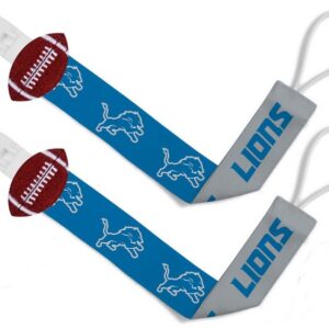 Detroit Lions Pacifier Clips 2 Pack