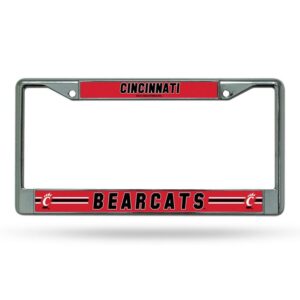 Cincinnati Bearcats License Plate Frame Chrome Printed Insert