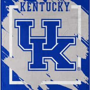 Kentucky Wildcats Blanket 46x60 Micro Raschel Dimensional Design Rolled