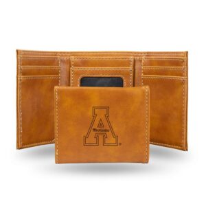 Appalachian State Mountaineers Wallet Trifold Laser Engraved