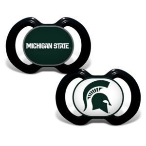 Michigan State Spartans Pacifier 2 Pk