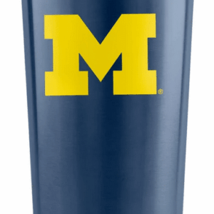 Michigan Wolverines Travel Tumbler 20oz Stainless Steel
