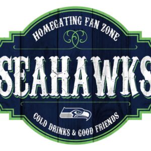Seattle Seahawks Sign Wood 12 Inch Homegating Tavern