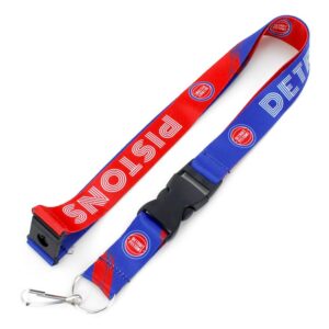 Detroit Pistons Lanyard Crossfade Design